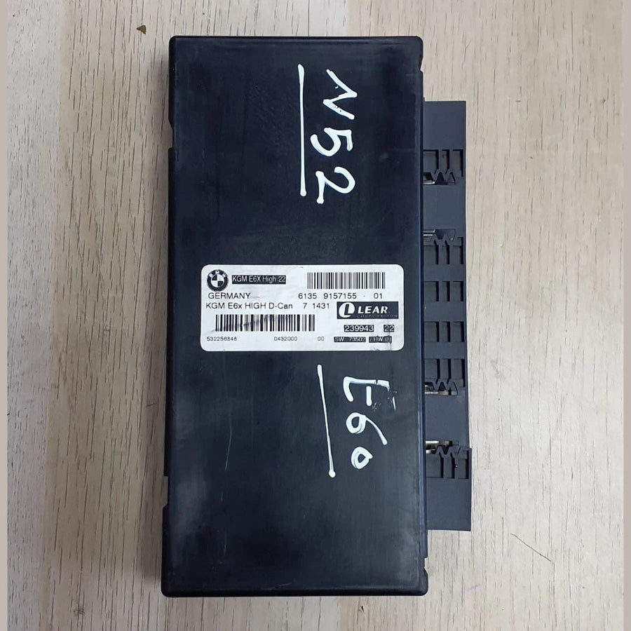 BMW 5 6 Series E60 E61 E63 E64 Gateway Body Control Module KGM High (9157155) – OEM