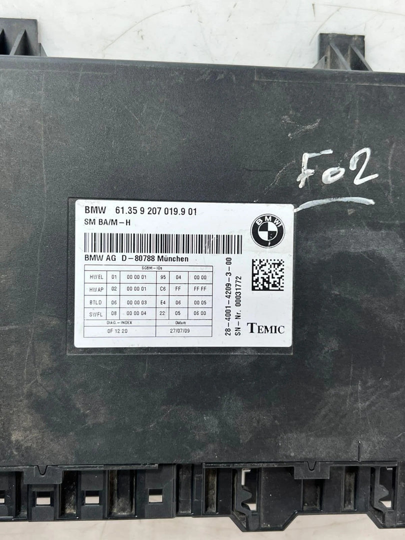 BMW F01 F02 F03 F06 F07 F10 F11 Front Seat Control Module (9207019) – OEM