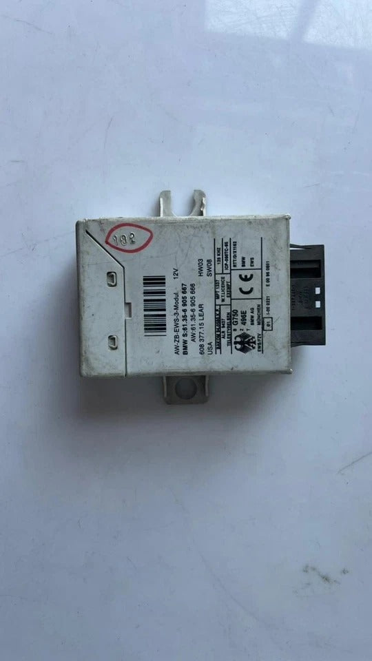 BMW E46 E39 E53 E65 Immobilizer Control Unit Module EWS (6905667) – OEM