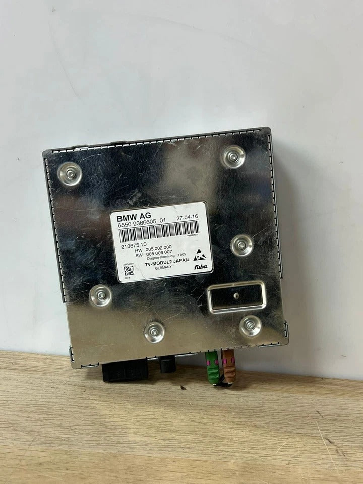 Genuine BMW F01 F06 F10 F15 F25 F30 F80 G11 TV Module 2 Control Unit (9366605) – OEM
