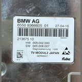 Genuine BMW F01 F06 F10 F15 F25 F30 F80 G11 TV Module 2 Control Unit (9366605) – OEM