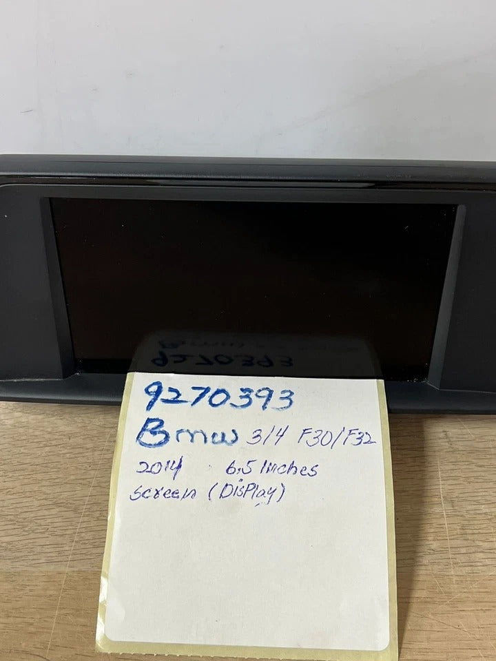 BMW F30 F32 F36 3 Series 4 Series 6.5" CID Central Information Display Screen (9270393) – OEM