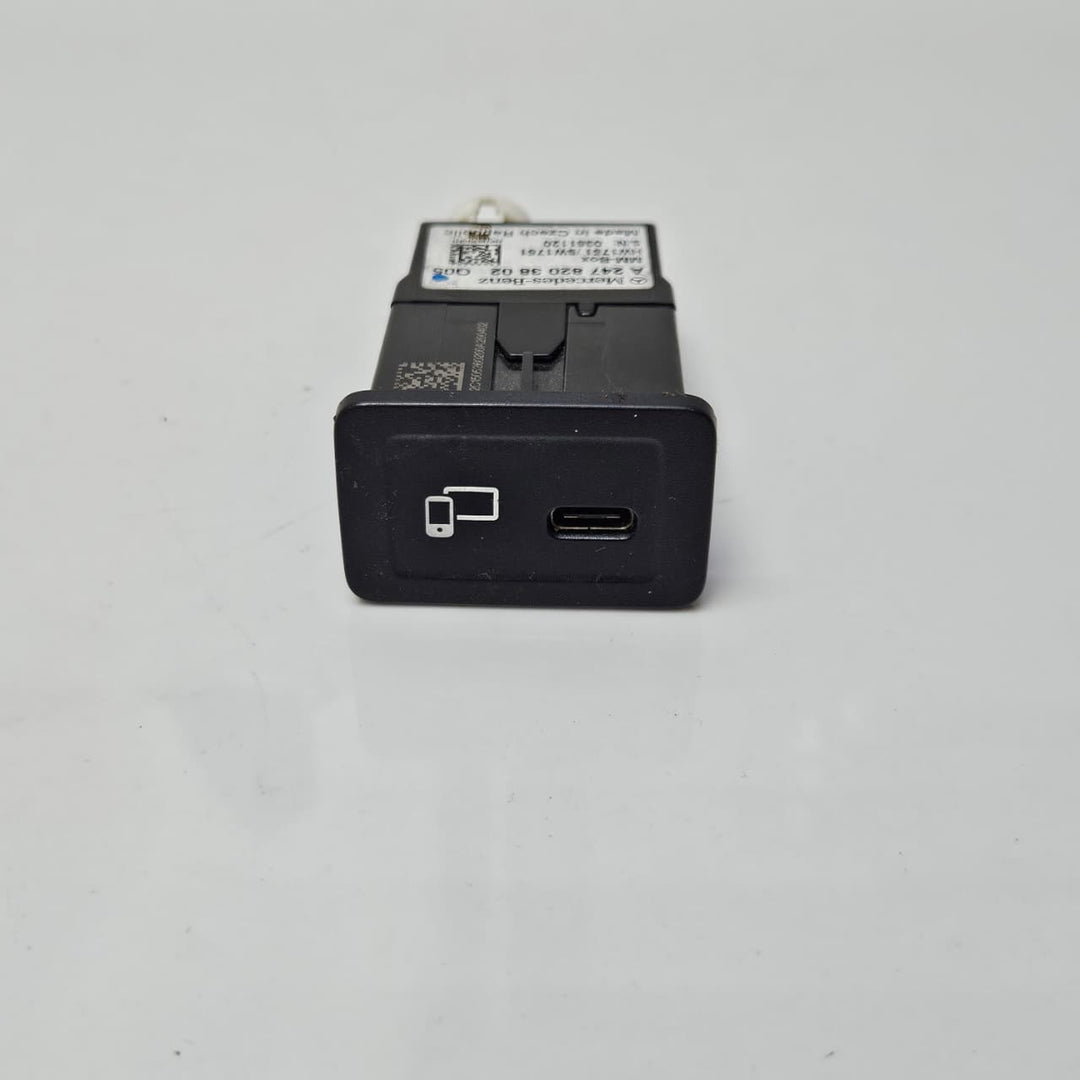 A2478203802-2018-2023 Mercedes-Benz A-Class B-Class USB Interface Port