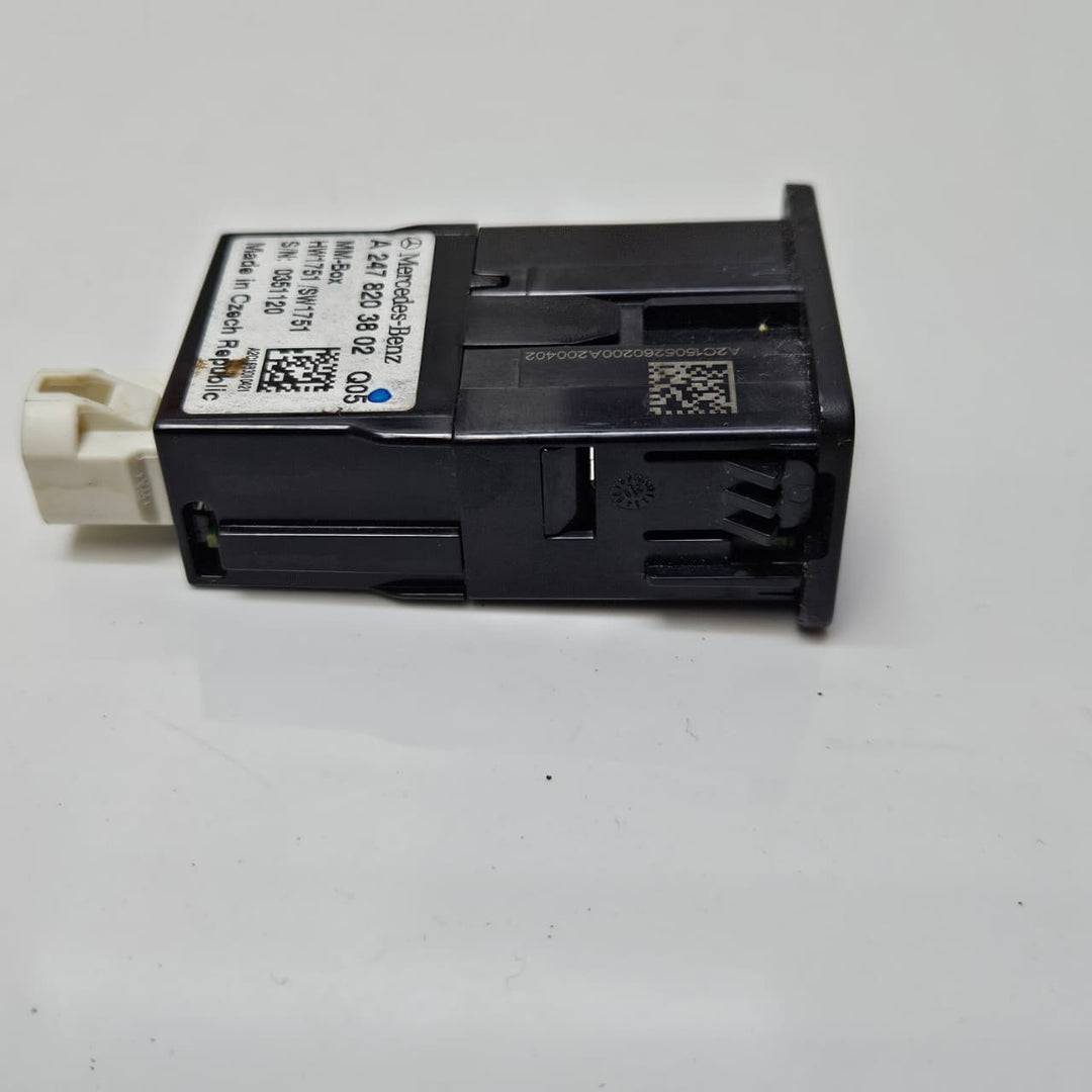 A2478203802-2018-2023 Mercedes-Benz A-Class B-Class USB Interface Port