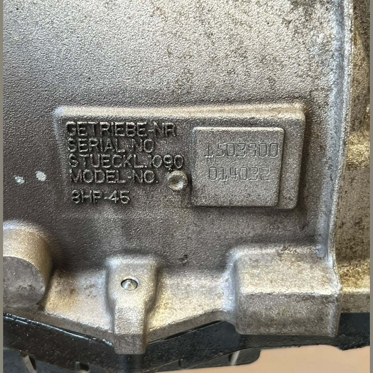 BMW 5 Series F10 520i N20 GA8HP45Z Automatic Transmission Gearbox (24007636283) – OEM