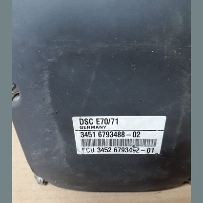 2007–2014 BMW X5 E70 X6 E71 ABS Hydraulic Pump & DSC Control Module (6793488) – OEM