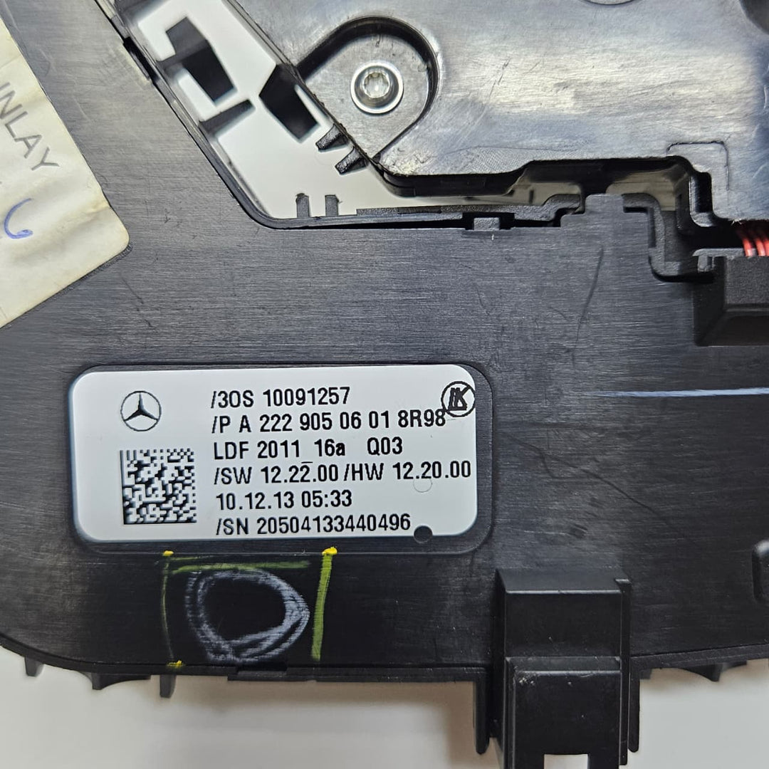 A2229050601-2013-2017 Mercedes-Benz S550 SW222 Seat Control Switch Front Right