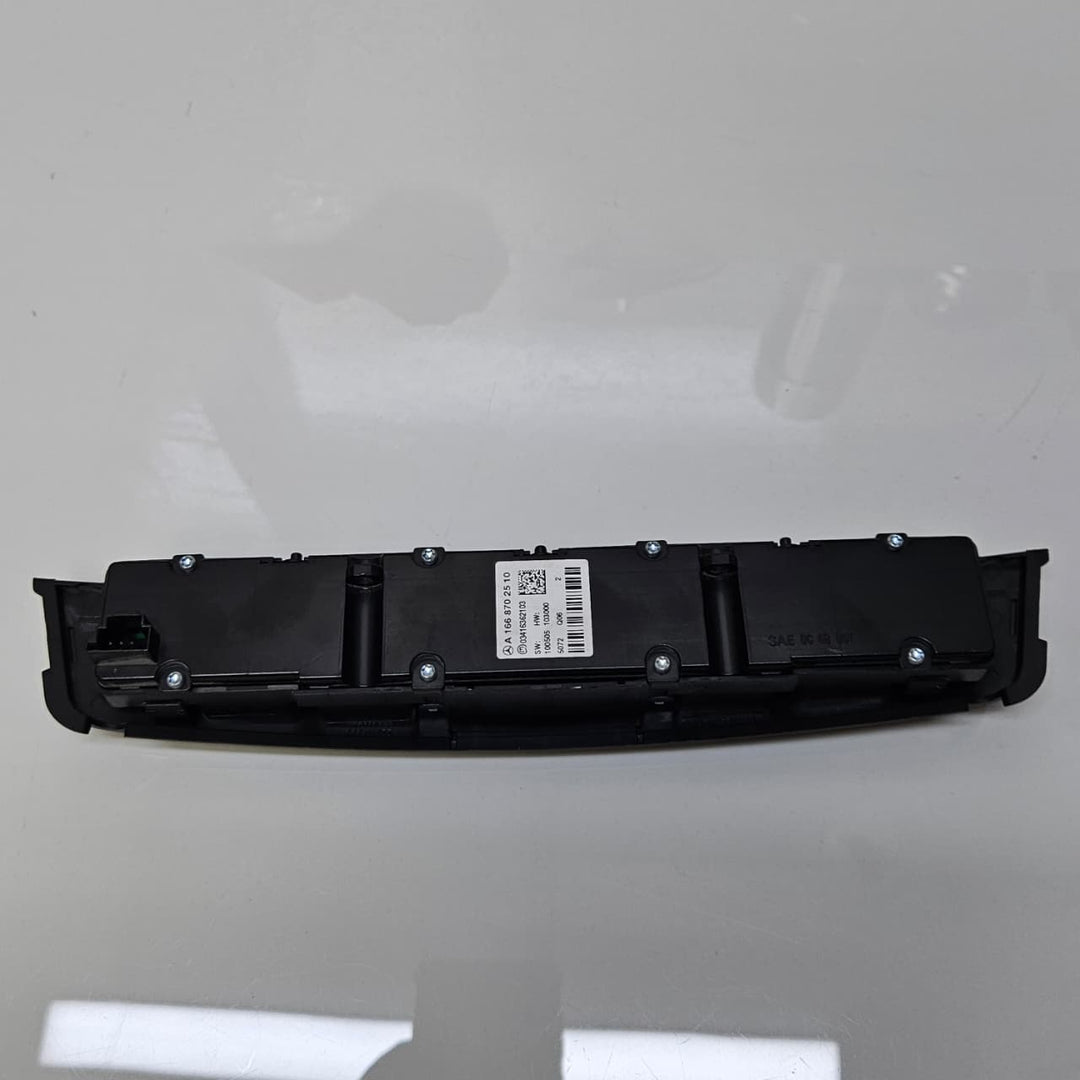 A1668702510-2016-2018 Mercedes-Benz W166 ML GL Class Upper Control Panel Switch