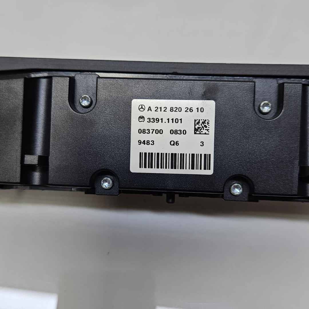 A2128202610-2010-2016 Mercedes-Benz E350 S212 Seat Heating Switch Panel
