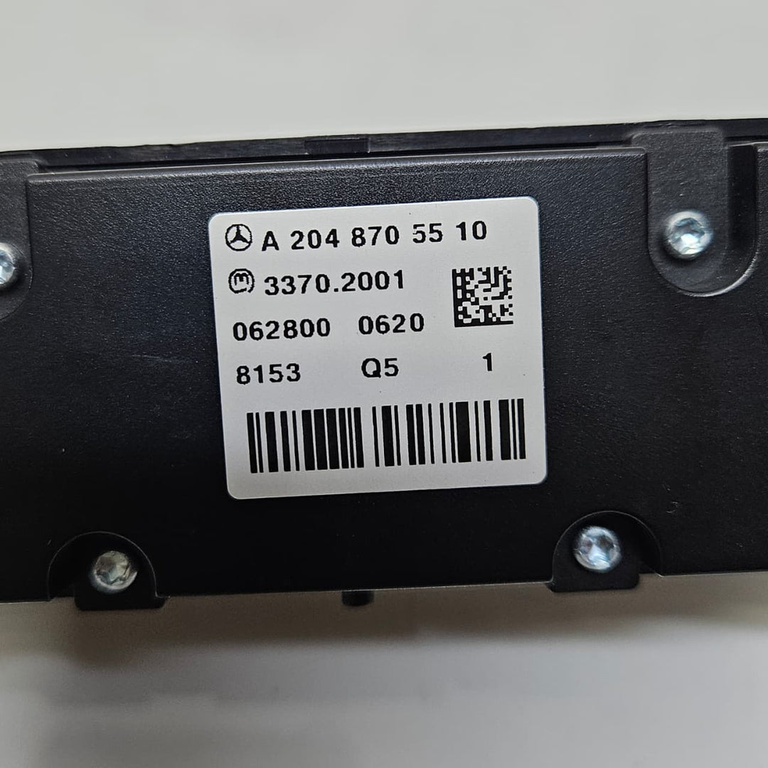 A2048705510-2008-2011 Mercedes-Benz C-Class W204 C300 Seat Heating Switch