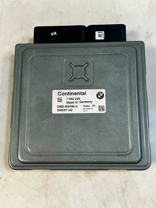BMW N52 MSV80 Engine Control Unit DME ECU (7602220) – OEM | E60 E90 E92 E70