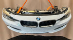 Load image into Gallery viewer, BMW F30 2012-2013 320d N47N Diesel Complete Front Nose Cut Bumper Xenon Headlights Grille OEM White