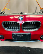 Load image into Gallery viewer, BMW F20 2012 116i RED COMPLETE NOSE CUT WITH FRONT BUMPER HEADLIGHTS GRILLE OEM USED