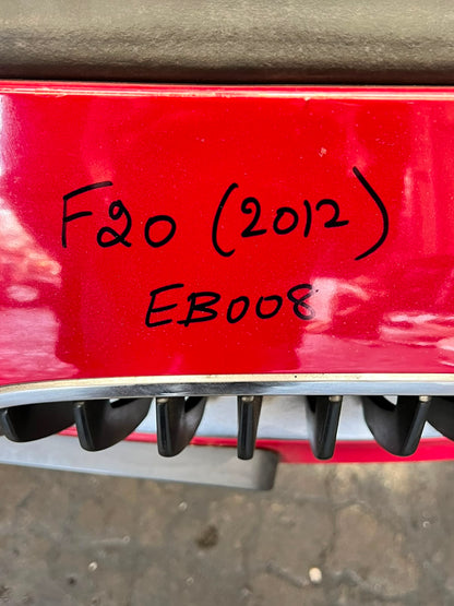 BMW F20 2012 116i RED COMPLETE NOSE CUT WITH FRONT BUMPER HEADLIGHTS GRILLE OEM USED