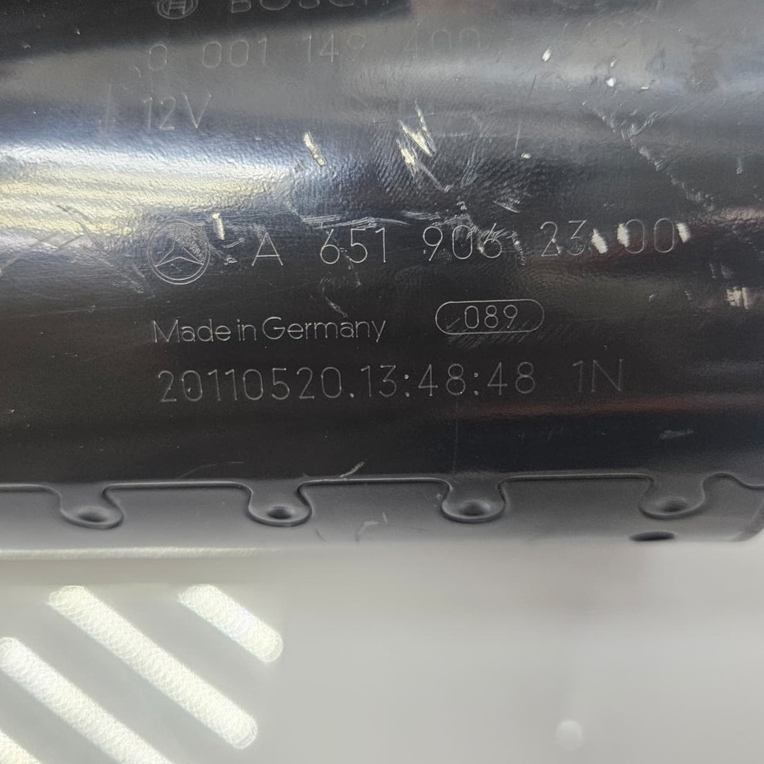 A6519062300-2012 Mercedes-Benz C300 W204 Engine Starter Motor