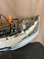 Bild in die Galerieansicht laden, BMW F30 2014 320d N47N WHITE COMPLETE NOSE CUT FRONT BUMPER BASIC LED HEADLIGHTS GRILLE OEM USED