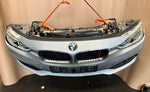 Load image into Gallery viewer, BMW F30 2015-2017 318i LCI B38 3-CYLINDER FACELIFT COMPLETE NOSE CUT FRONT BUMPER LED HEADLIGHTS GRILLE OEM USED