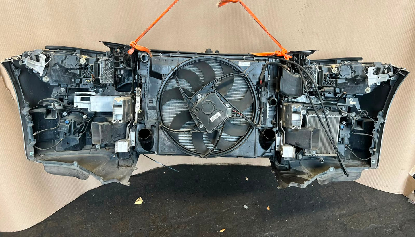 BMW F30 2015-2017 318i LCI B38 3-CYLINDER FACELIFT COMPLETE NOSE CUT FRONT BUMPER LED HEADLIGHTS GRILLE OEM USED