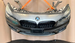 Bild in die Galerieansicht laden, BMW F45 2015 218d B47 4-CYLINDER COMPLETE NOSE CUT FRONT BUMPER HEADLIGHTS GRILLE OEM USED