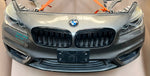 Bild in die Galerieansicht laden, BMW F45 2015 218d B47 4-CYLINDER COMPLETE NOSE CUT FRONT BUMPER HEADLIGHTS GRILLE OEM USED