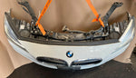 Bild in die Galerieansicht laden, 2014 BMW 220d F45 B47 Complete Front Nose Cut Bumper Headlights Grille OEM