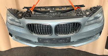 BMW F02 LCI 2014 750DX N57X COMPLETE NOSE CUT HEADLIGHTS FRONT BUMPER GRILLE OEM USED