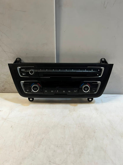 2013-2016 BMW 3 Series F30 F34 GT 328i A/C Climate Control Panel 9226784 OEM Used