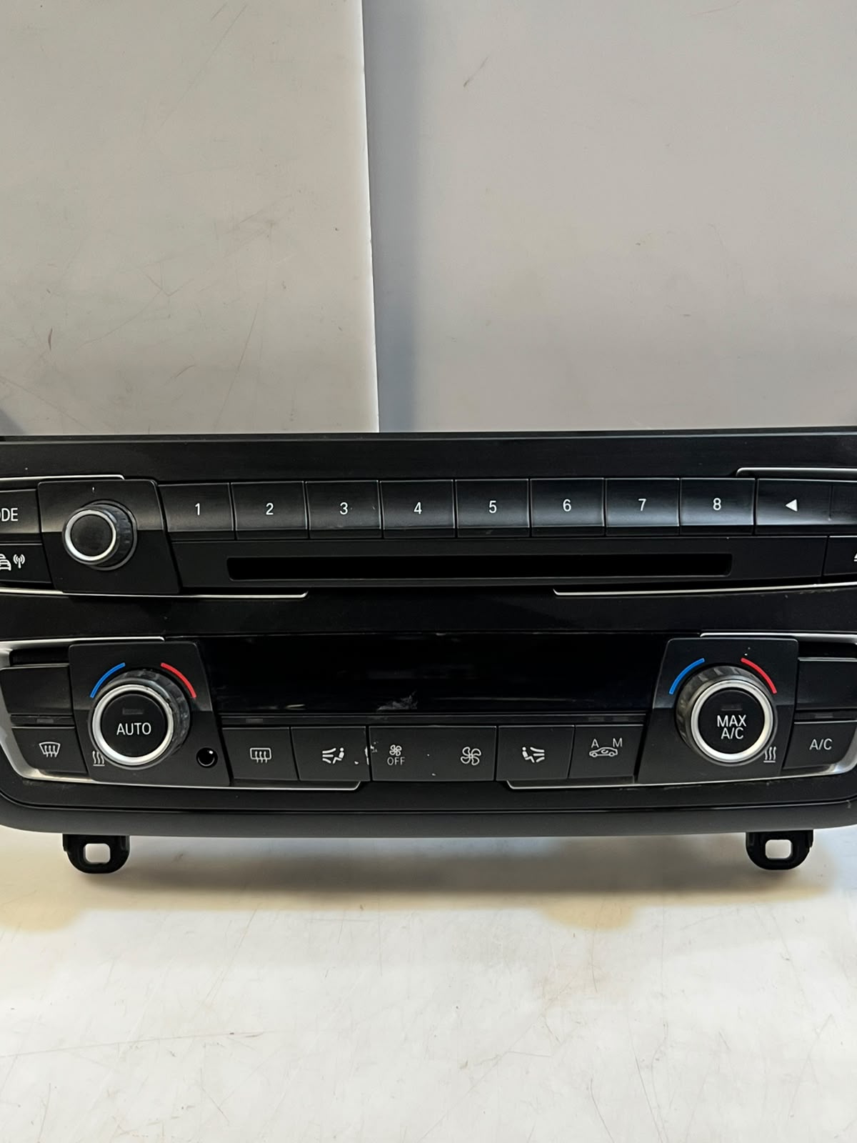 2013-2016 BMW 3 Series F30 F34 GT 328i A/C Climate Control Panel 9226784 OEM Used