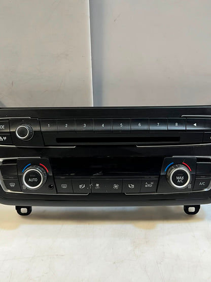 2013-2016 BMW 3 Series F30 F34 GT 328i A/C Climate Control Panel 9226784 OEM Used