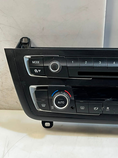 2013-2016 BMW 3 Series F30 F34 GT 328i A/C Climate Control Panel 9226784 OEM Used
