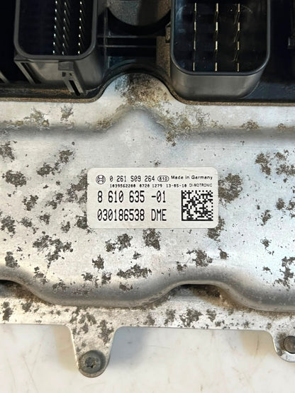 2013 BMW 3' F30 N20 328i Engine Control Unit ECU SET DME+FEM+1KEY 8610635
