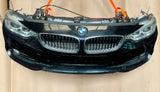 2014 BMW 428i F36 Gran Coupe N20 Complete Front Nose Cut Headlights Grille OEM