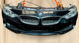 2014 BMW 428i F36 Gran Coupe N20 Complete Front Nose Cut Headlights Grille OEM