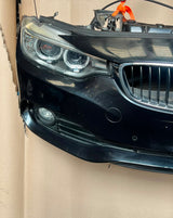 2014 BMW 428i F36 Gran Coupe N20 Complete Front Nose Cut Headlights Grille OEM