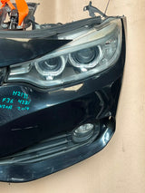 2014 BMW 428i F36 Gran Coupe N20 Complete Front Nose Cut Headlights Grille OEM