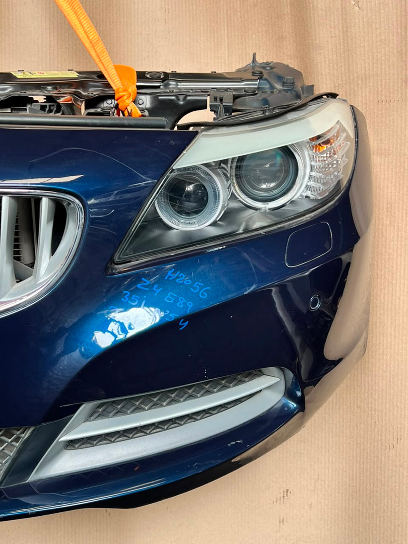 2010 BMW Z4 E89 sDrive35i N54 Complete Front Nose Cut Headlights Grille OEM