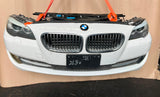 2012 BMW 530i F10 Complete Front Nose Cut Headlights Grille Bumper OEM