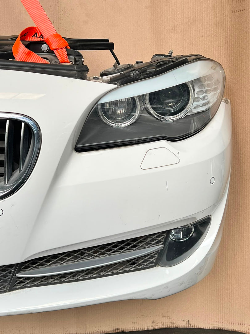 2012 BMW 530i F10 Complete Front Nose Cut Headlights Grille Bumper OEM
