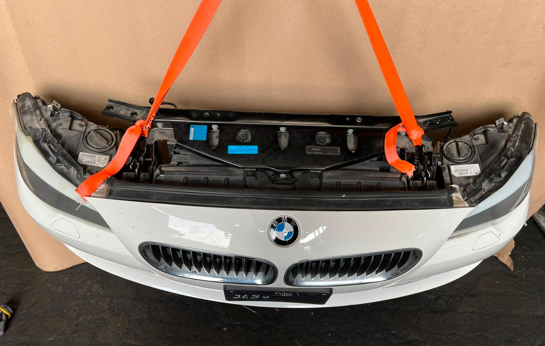 2012 BMW 530i F10 Complete Front Nose Cut Headlights Grille Bumper OEM