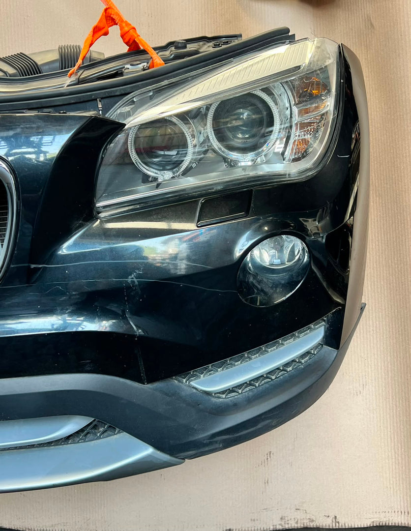 BMW X1 E84 LCI 20i N20 2012-2015 Complete Front Nose Cut Headlights Grille OEM
