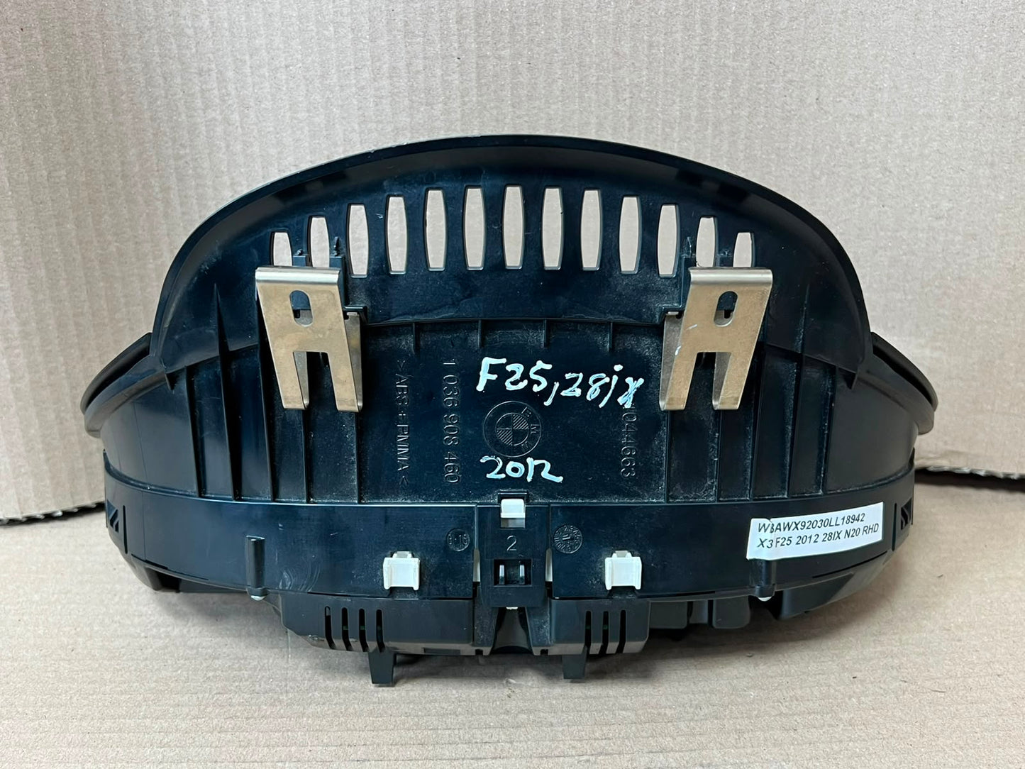 2013 BMW 528i F10 Speedometer Instrument Cluster 9285189 OEM