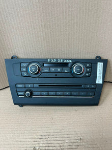 BMW X3 F25 X4 F26 Climate Control Audio A/C Panel 9284596 OEM 2010-2014
