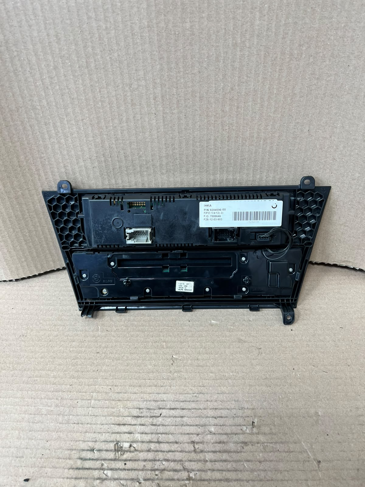 BMW X3 F25 X4 F26 Climate Control Audio A/C Panel 9284596 OEM 2010-2014