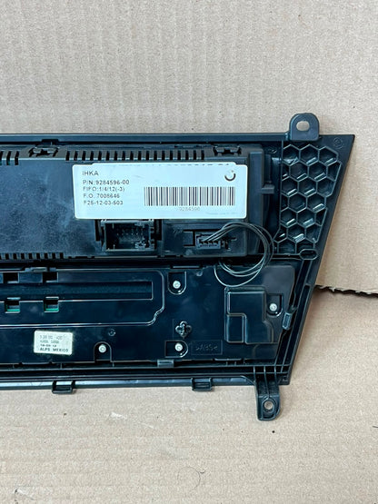 BMW X3 F25 X4 F26 Climate Control Audio A/C Panel 9284596 OEM 2010-2014