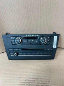 BMW X3 F25 X4 F26 Climate Control Audio A/C Panel 9284596 OEM 2010-2014