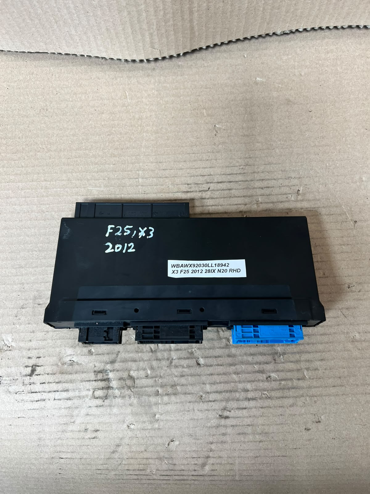 BMW X3 F25 Body Control Module ECU Junction Box JBBFE III V9 9286129 OEM