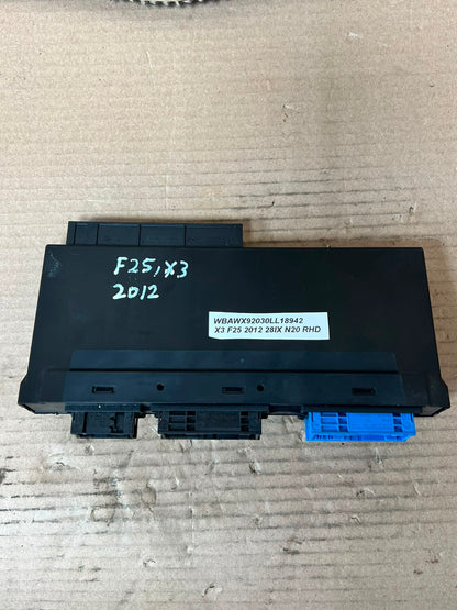 BMW X3 F25 Body Control Module ECU Junction Box JBBFE III V9 9286129 OEM