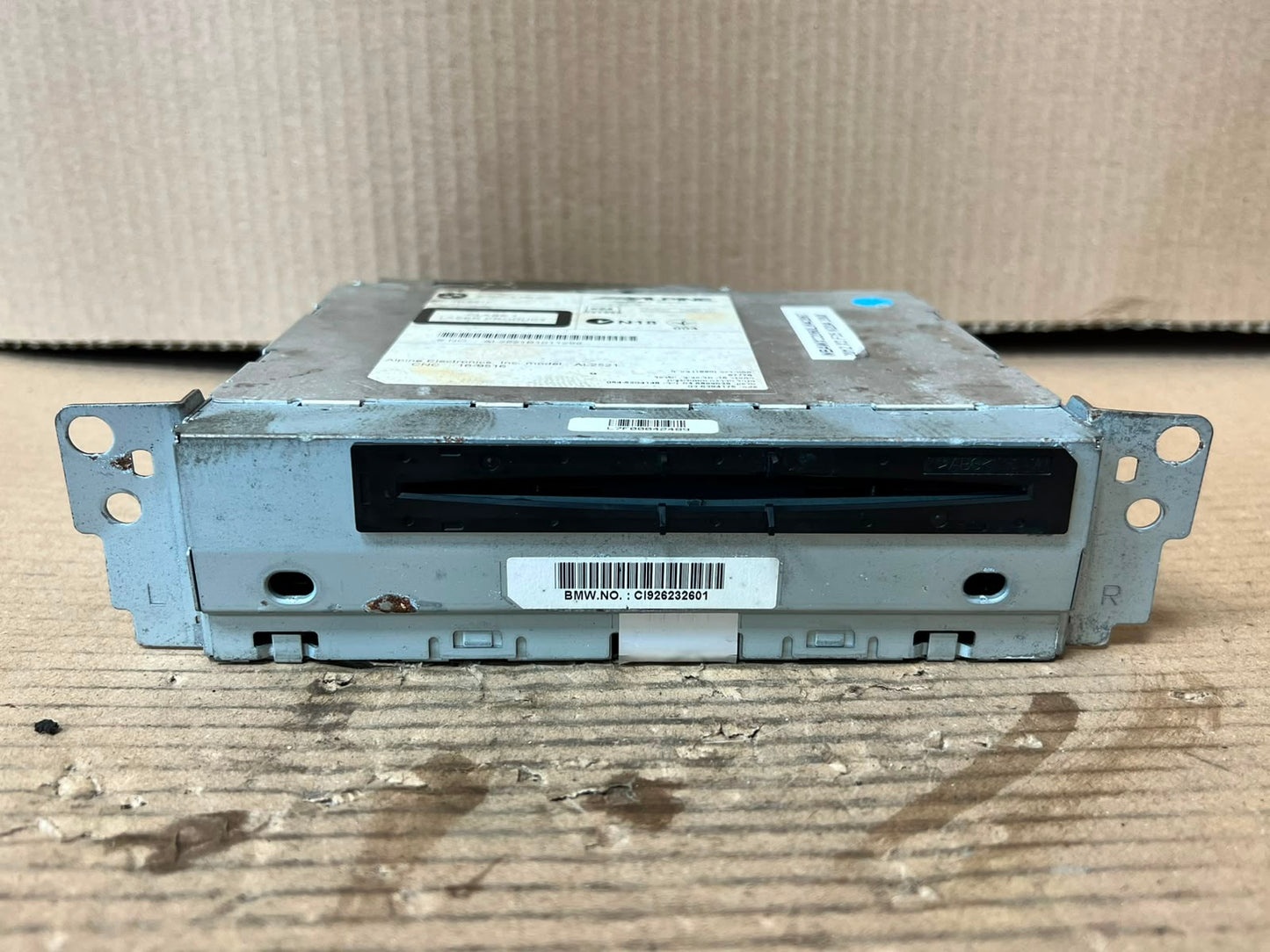 2012 BMW X3 F25 CD GPS iDrive Radio Navigation Head Unit 9262326 OEM