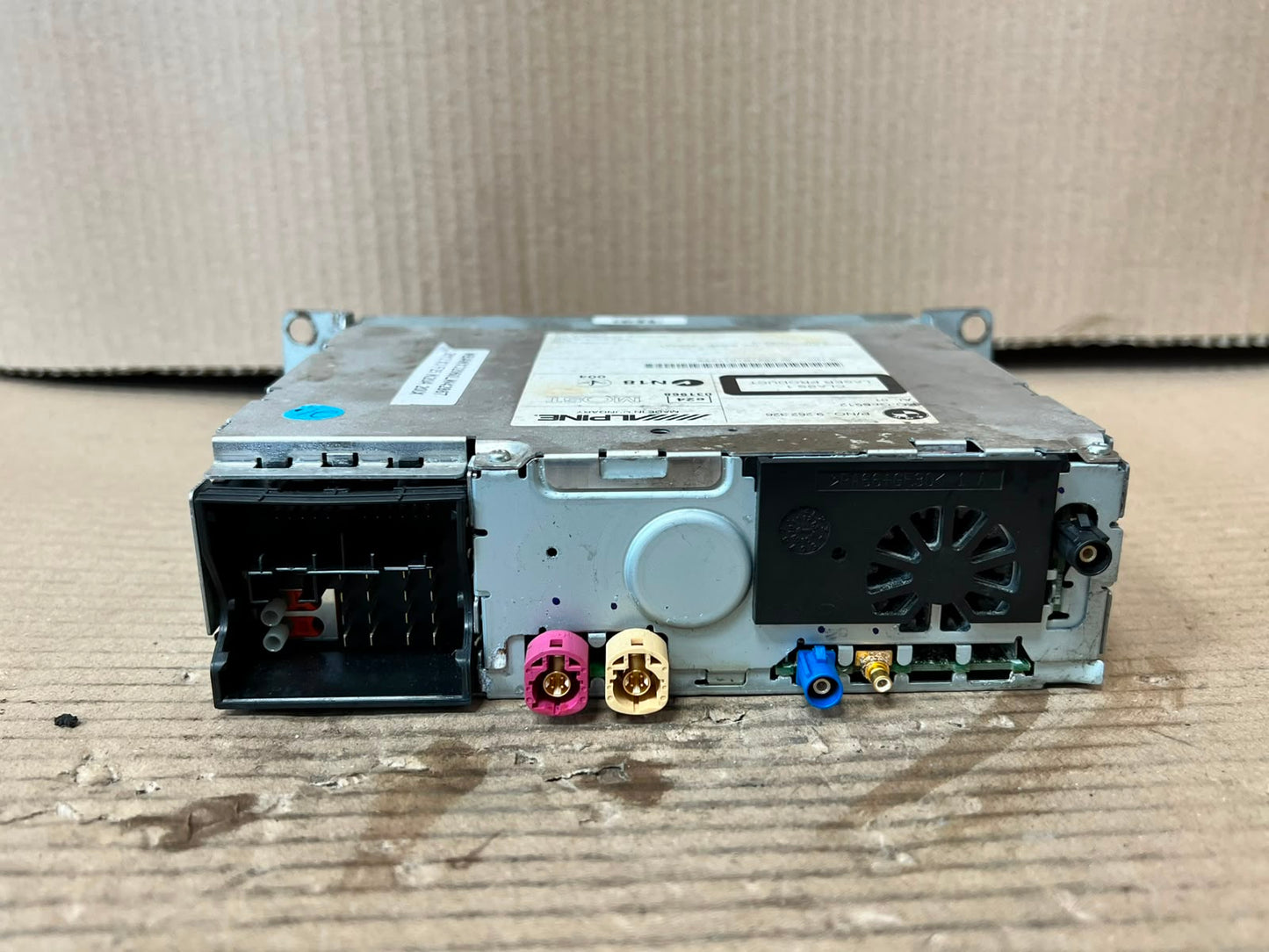 2012 BMW X3 F25 CD GPS iDrive Radio Navigation Head Unit 9262326 OEM