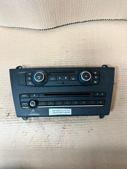 BMW X3 F25 X4 F26 A/C Climate Control Panel 9259615 OEM 2012-2014